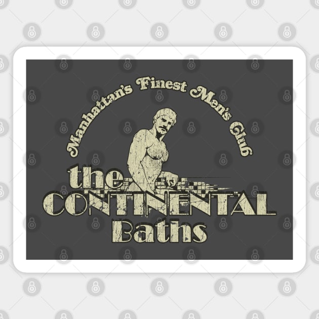 The Continental Baths Magnet by JCD666